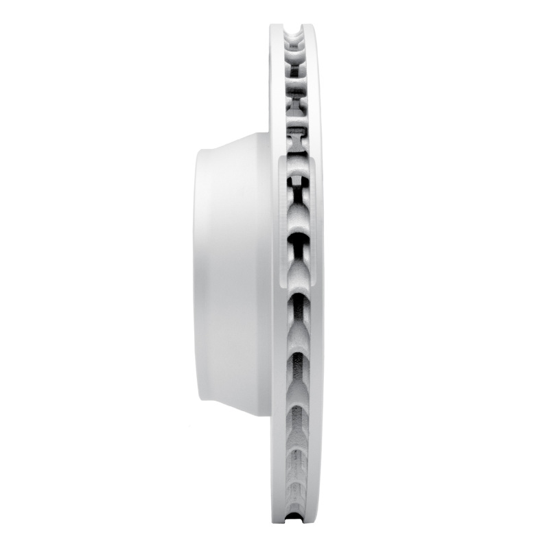 Porsche Panamera Brake Rotor (1) - Left Rear - R1 Concepts - Slotted GeoSPEC Coated - `10-`20